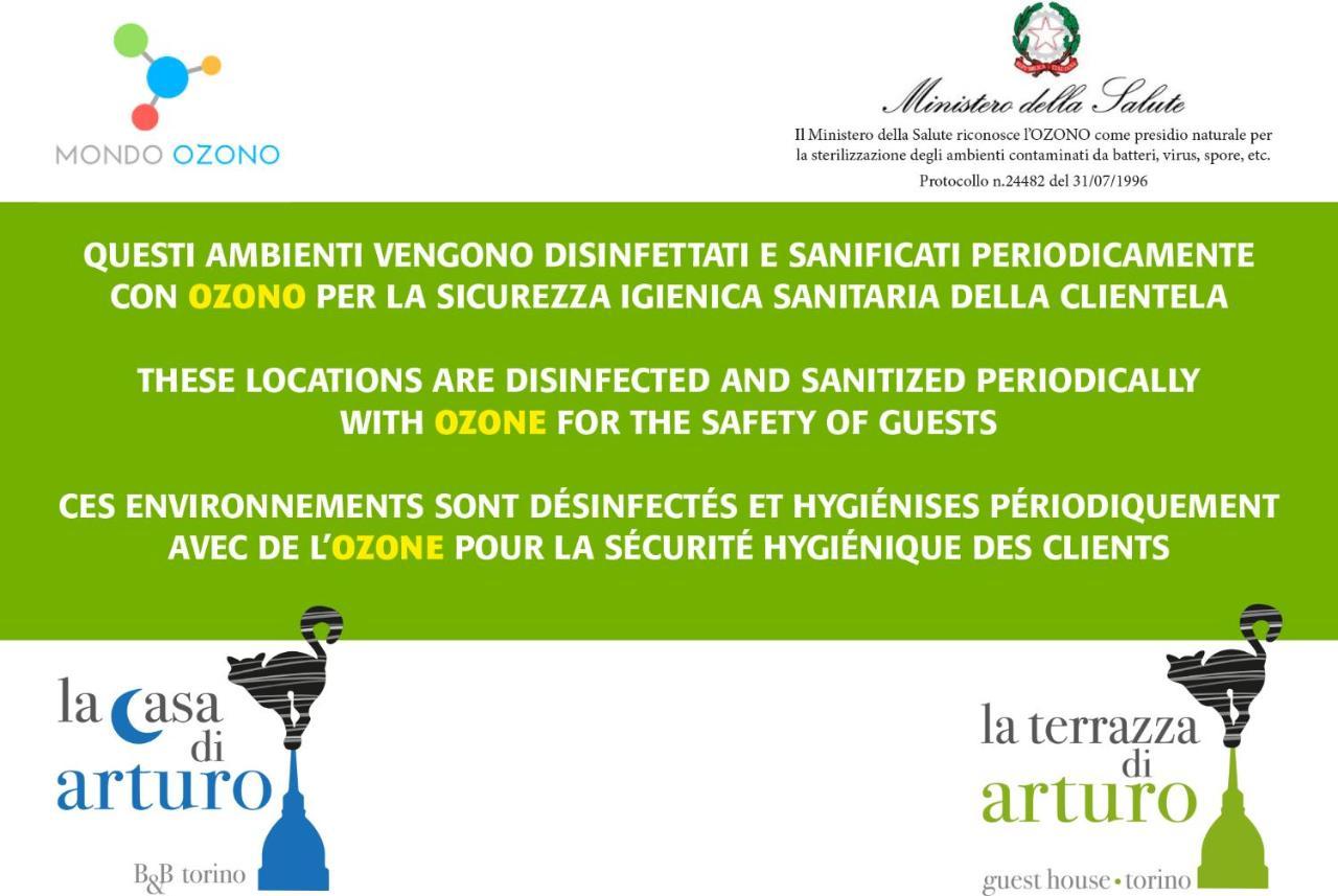 La Terrazza Di Arturo Guest House Turin Exterior foto
